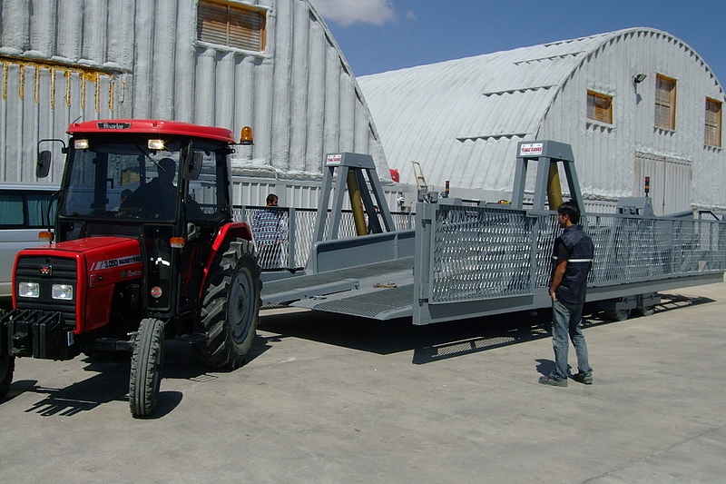 10m Mobile Unloading Platform | Yılmaz Kardeş Unloading Platforms