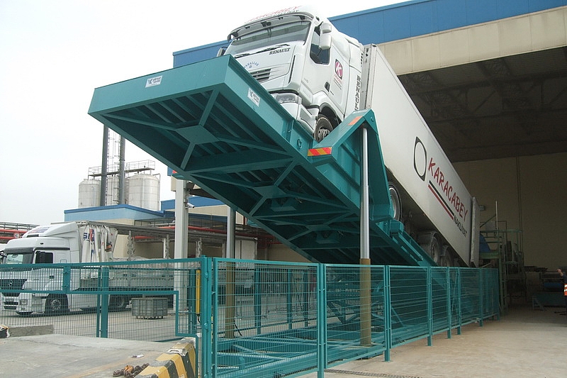 16m Above Ground Unloading Platform | Yılmaz Kardeş Unloading Platforms